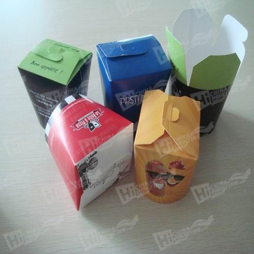 Fast Food Boxes Printing