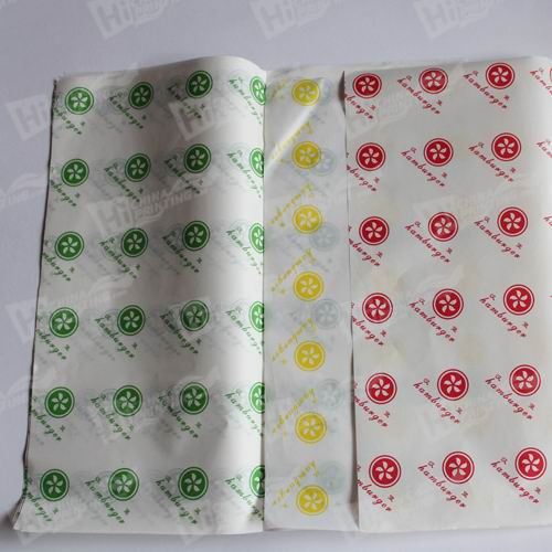 Food Wrapping Paper Printing