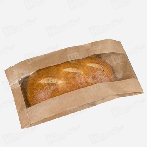 Kraft Paper Bread Bags Printing