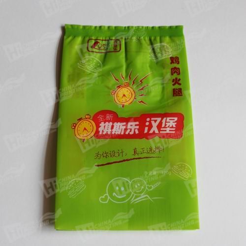 Plastic Hamburger Bags Printing