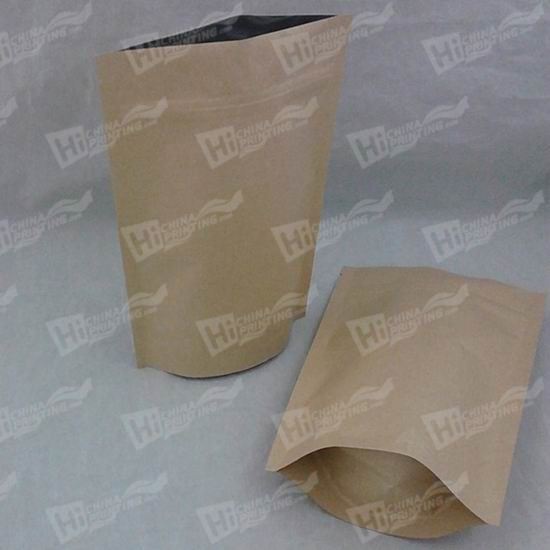 Standup Kraft Aluminum Foil Pouch Printing