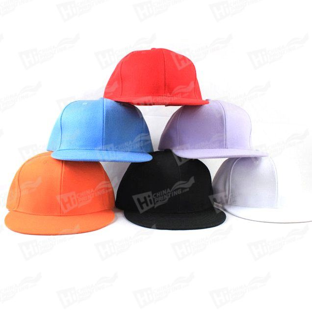 Custom Flat Snapback Hat Printing