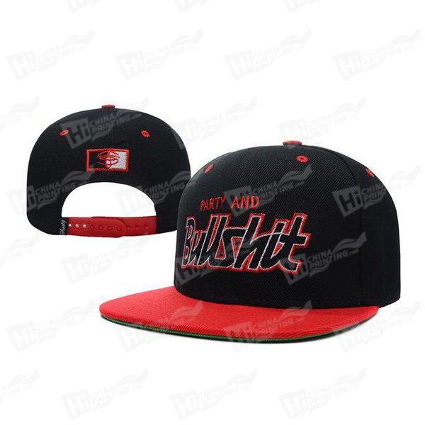 Custom Flat Snapback Hat Printing