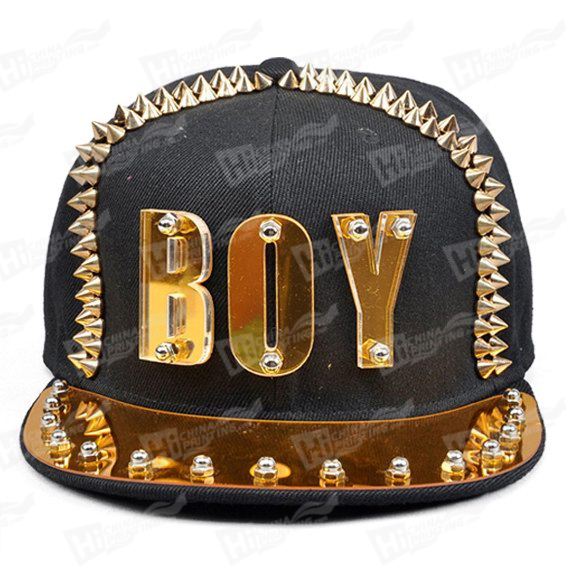 Snapback Hat With Custom Acrylic Logo
