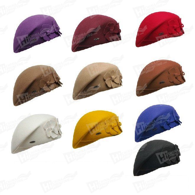 Wholesale Fashiom Woman Beret Hats