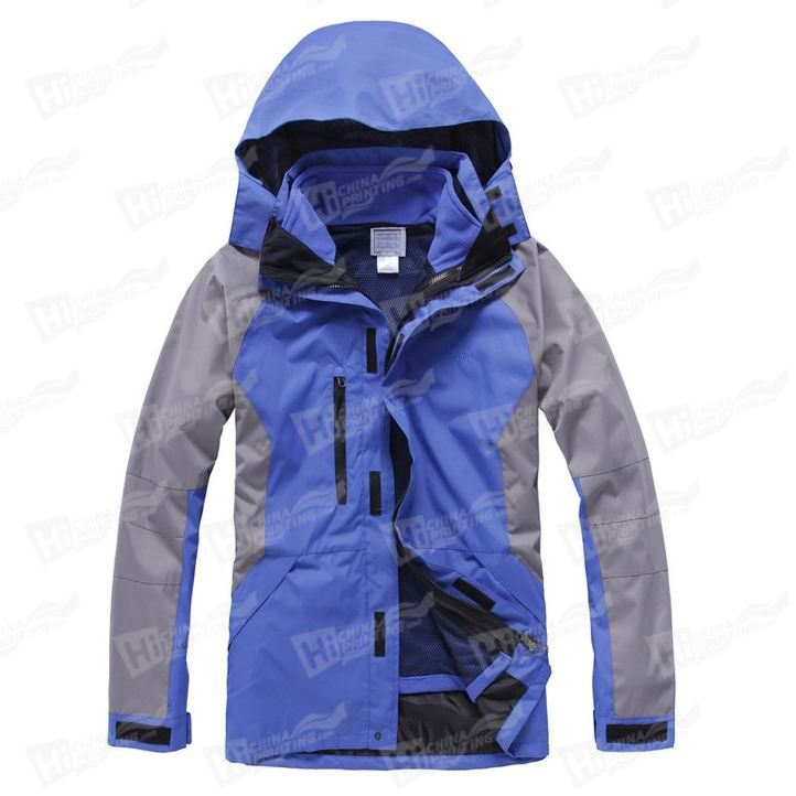 Custom Lady's Waterproof 3 in 1 Jacket Outdoor Jacket