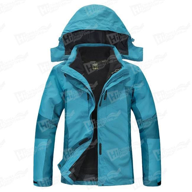 Custom Lady's Waterproof 3 in 1 Jacket Outdoor Jacket
