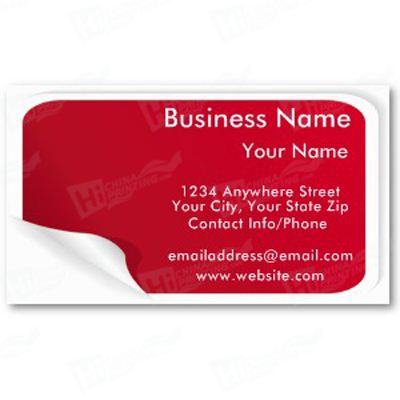 Business Card Stickers