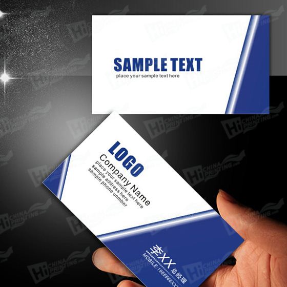 Color Elegant Advertising Paper Card Printing