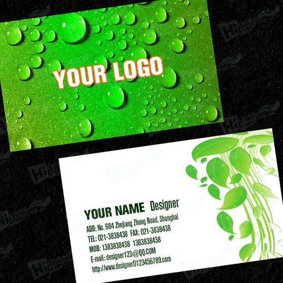 Color Elegant Advertising Paper Card Printing