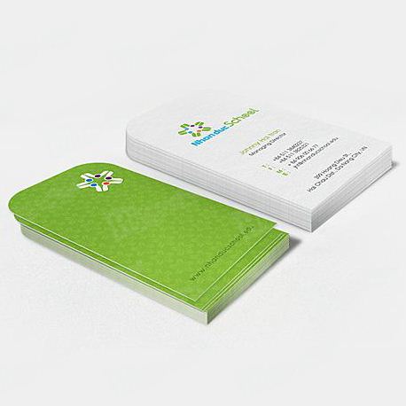 Full Color Paperboard Card Printing with Faces