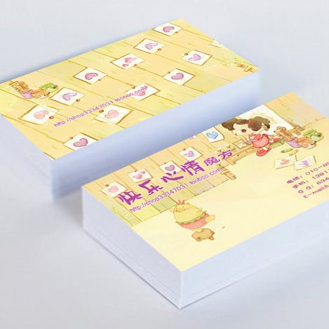 Glossy/matte Art Paper Business Card Printing