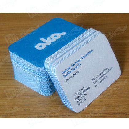 Round Corner Business Cards Printing