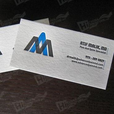 Special Debossing Business Card Printing Service