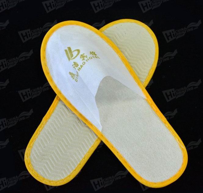 Disposable Slippers With Hotel Logo Printing