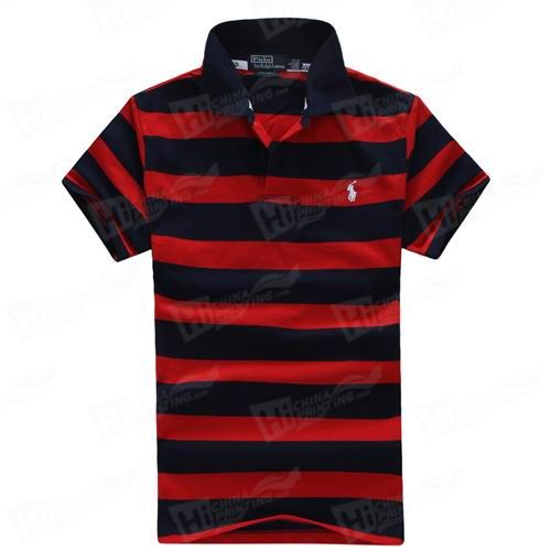 High Quality Men Striped Polo Shirts