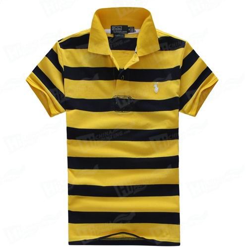 High Quality Men Striped Polo Shirts