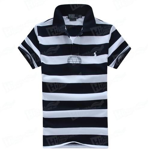 High Quality Men Striped Polo Shirts