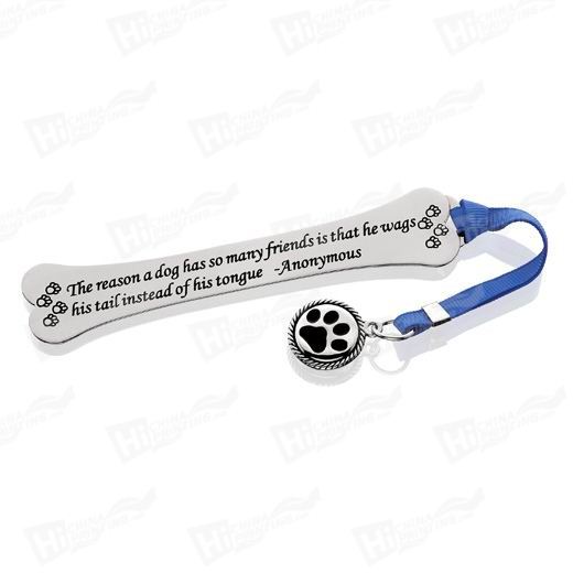 Bookmark With Metal Ribbon