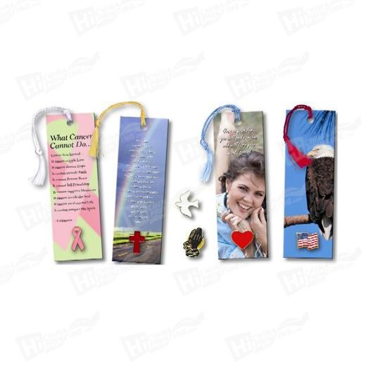 Four Color Art Paper Bookmark Printing