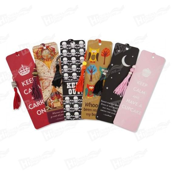 PET/PVC/PP Bookmarks Printing