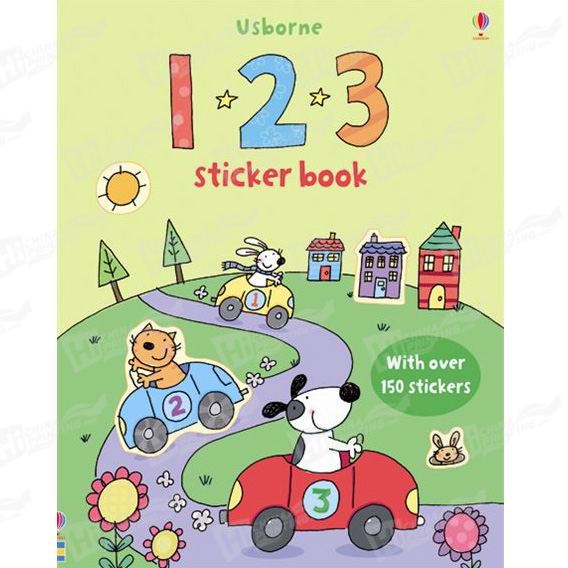 123 Children Sticker Book Printing
