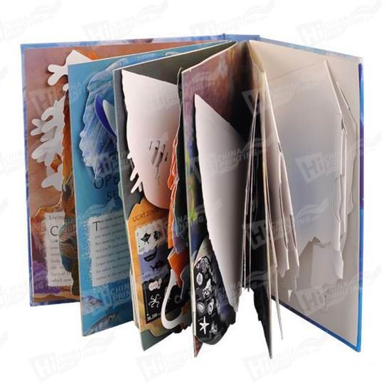 Cartoon Cardboard Book Printing