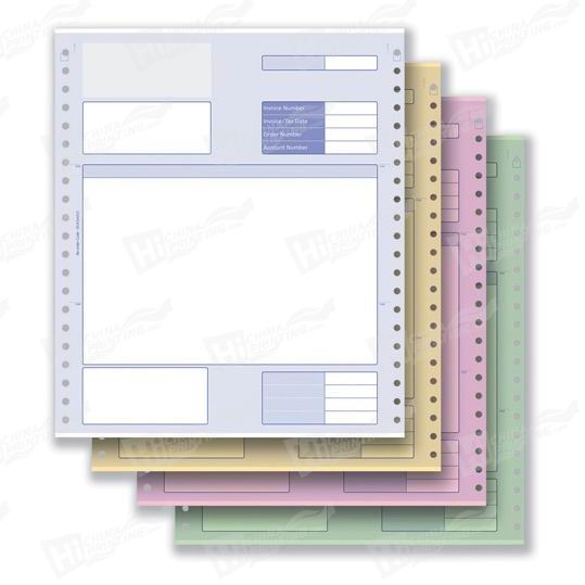 Cheap 4 Part NCR Books