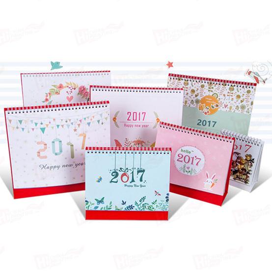 For 2018 Customized Desk Printing Calendar