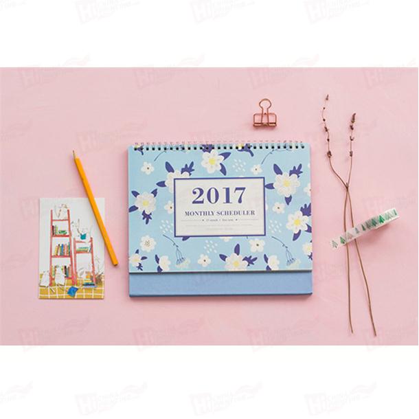 High Quality Custom 3Month Wall Calendar