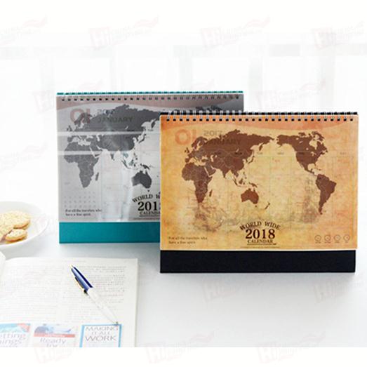 Promotional Cardboard Desk Calendar Of Bottom Price