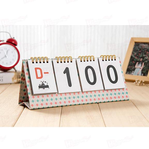 Best Price Paper Table Calendar With Customized Size