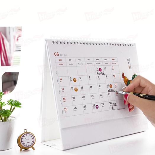 Factory Hot Sales Printing Paper Calendar Supplier