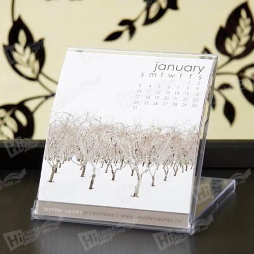 Plastic Desktop Calendars