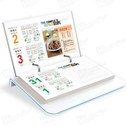 Plastic Desktop Calendars