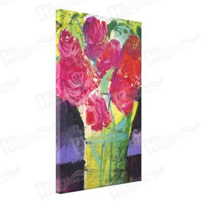 Decorative Canvas Printed With Oil Ink