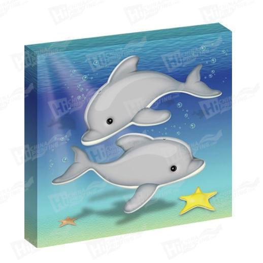 Dolphins Canvas Printing