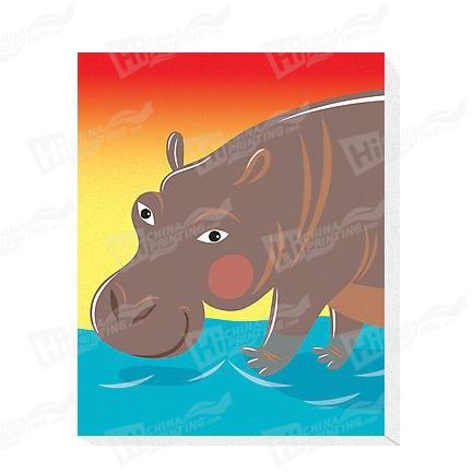 Hippo Canvas Printing