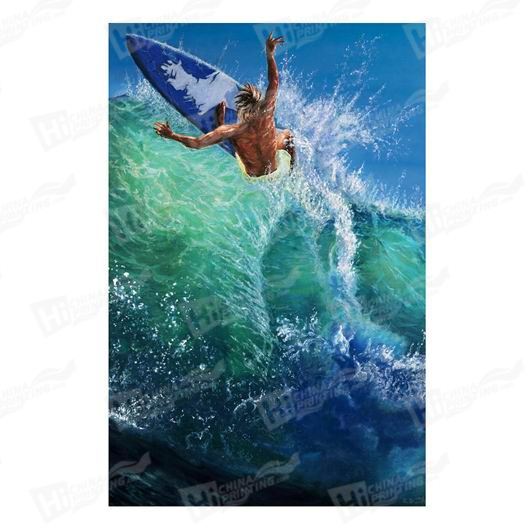 Surfing Canvas Printing