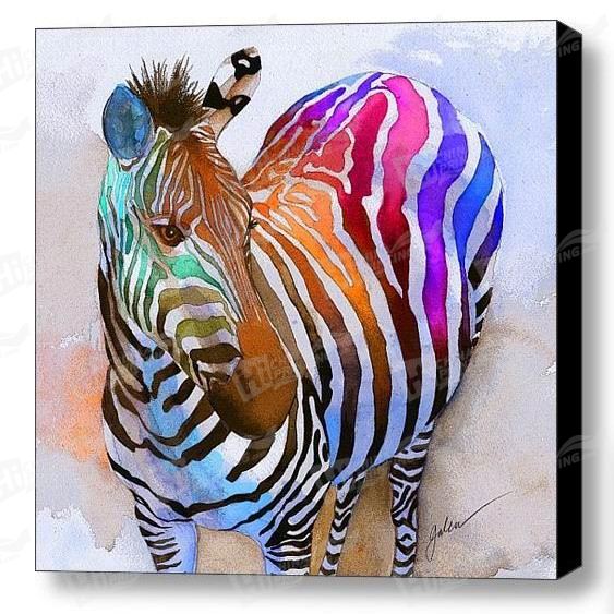 Zebra Canvas Printing