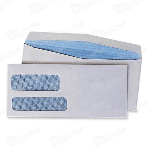 Double Window Security Envelope