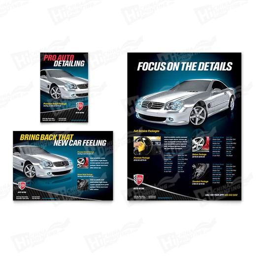 Auto Detailing Flyers Printing