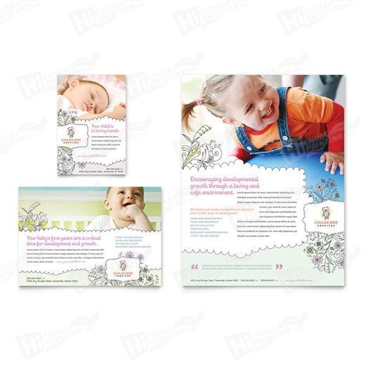 Baby & Child Day Care Flyers Printing