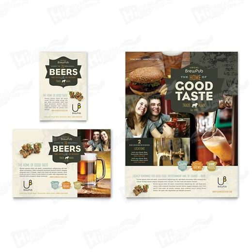 Brewery & Brew Pub Flyers Printing