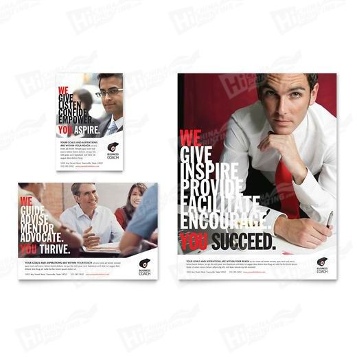 Business Executive Coach Flyers Printing