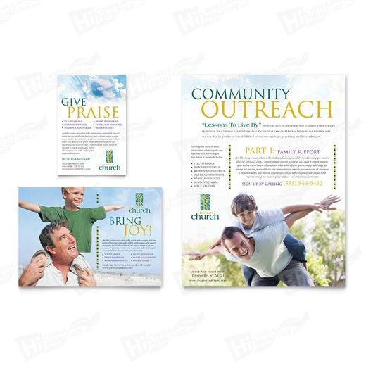 Christian Church Flyers Printing