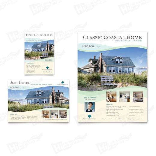 Coastal Real Estate Flyers Printing