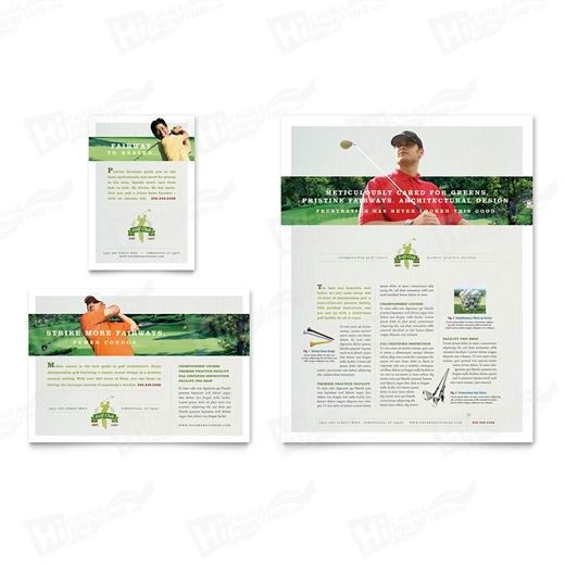 Golf Instructor & Course Flyers Printing