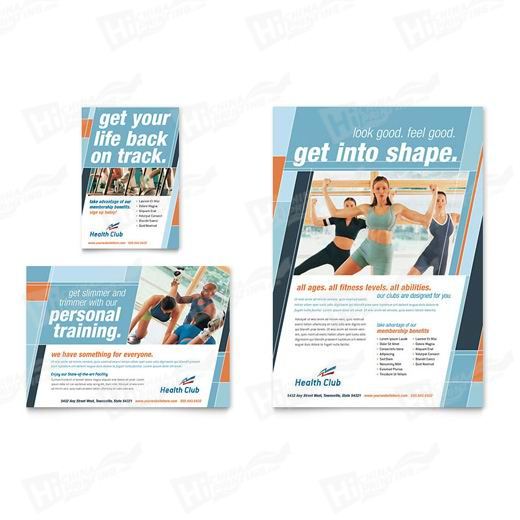 Health & Fitness Flyers Printing