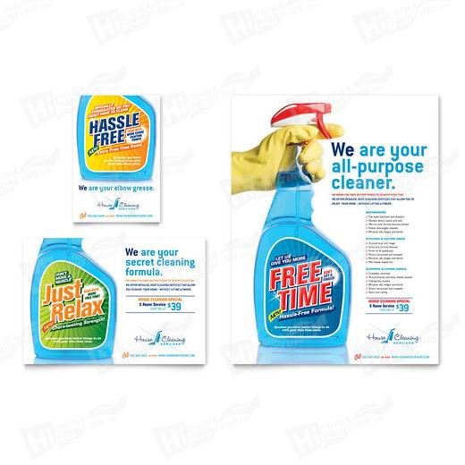 House Cleaning & Housekeeping Flyers Printing